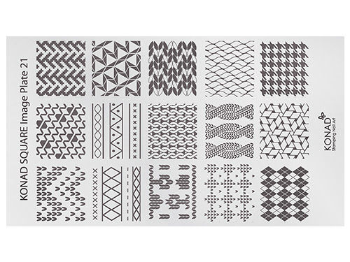 Konad Stamping plader