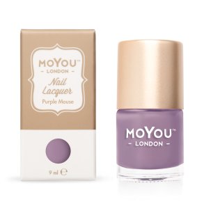 MOYOU Stamping Gel Polish Purple Mouse