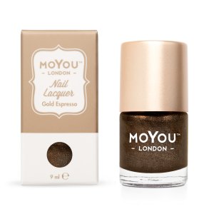 MOYOU Stamping Gel Polish Gold Espresso