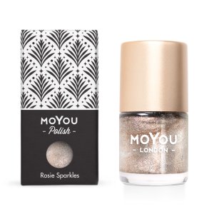 MOYOU Stamping Gel Polish Rosie Sparkles