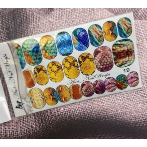 Nail Wraps nr. 19