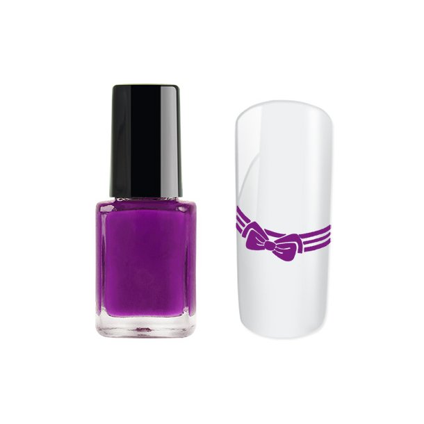 Stamping Polish 12ml Metallic Purple