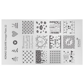 KONAD Stamping Plate 22