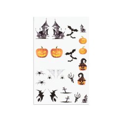 NailArt Tattoo Halloween