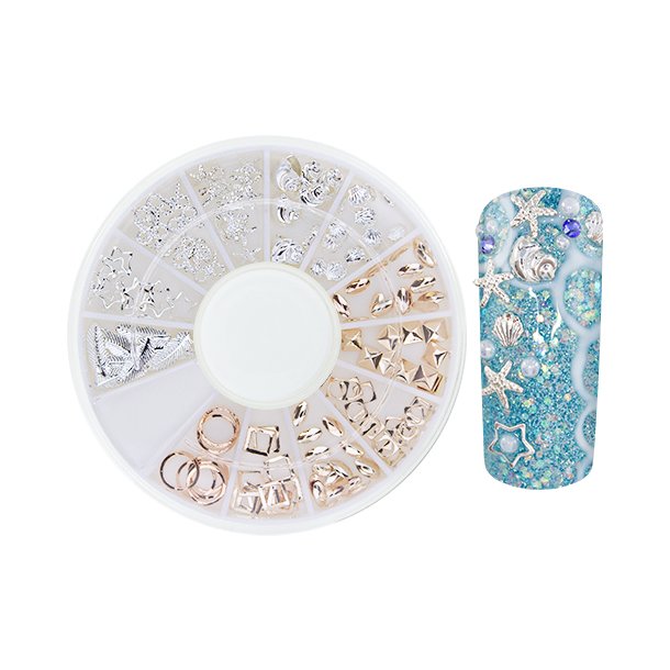 NailArt WheelBox Rose Gold