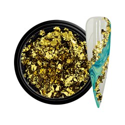 Foil Flakes Gold