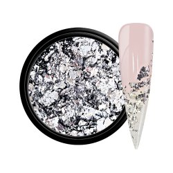 Foil Flakes Silver