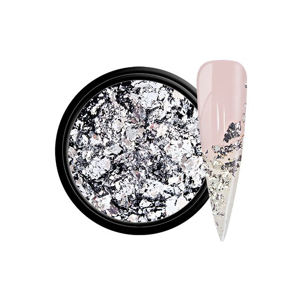 Foil Flakes Silver