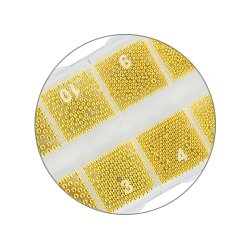 Nailart Pearls Box Gold