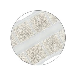 Nailart Pearls Box Silver