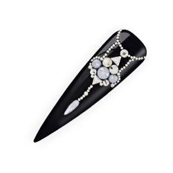 Nailart Pearls Box Silver