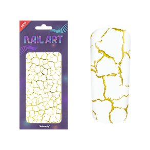 NailArt Sticker XL Gold 02
