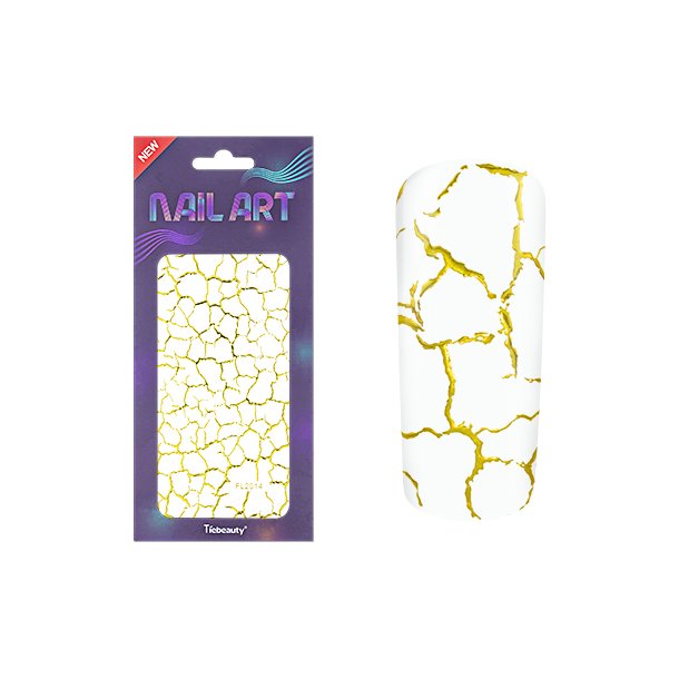 NailArt Sticker XL Gold 02