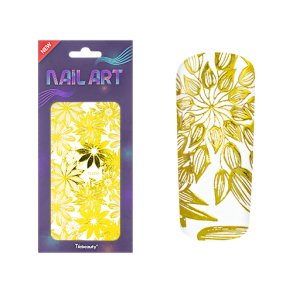 NailArt Sticker XL Gold 06