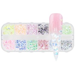 Nailart Inlay Flake Mix M02