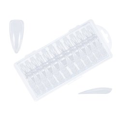 Press on tip - Almond lang 240 stk.