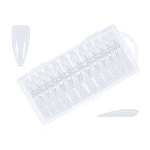 Press on tip - Almond lang 240 stk.