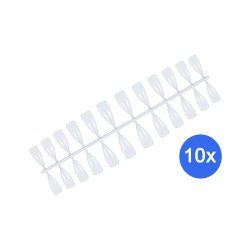 Press on tip - Almond lang 240 stk.