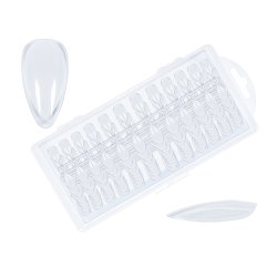 Press on tip - Almond kort 240 stk.