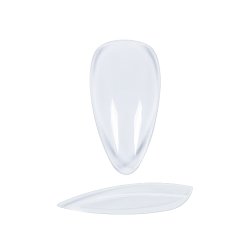 Press on tip - Almond kort 240 stk.