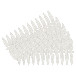 Prsentations tipper Stiletto naturlig - 120 stk.