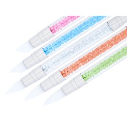 Silicone Pensel st m/5 stk.