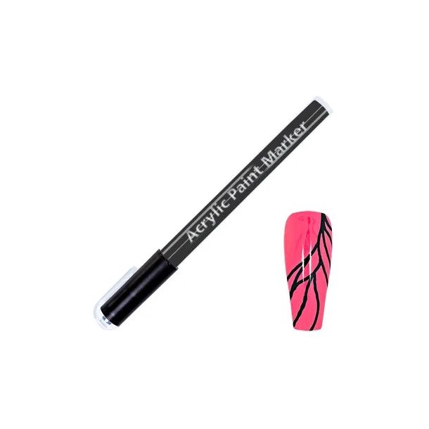 Nailart Acryl Pen Sort