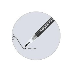 Nailart Acryl Pen Sort