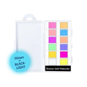 Nailart Aquarelle Fluorescent