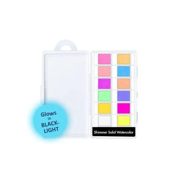 Nailart Aquarelle Fluorescent