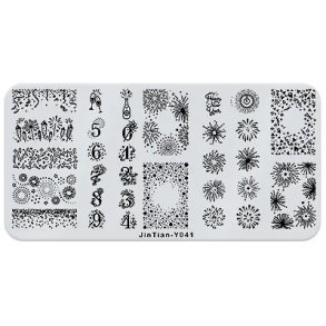 Stamping Plate Silvester