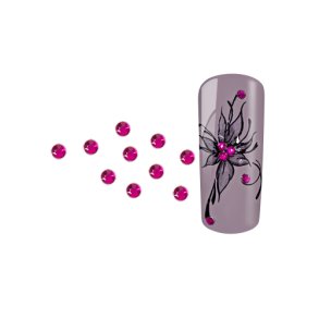 RhineStones Round rose