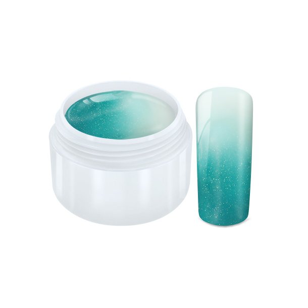 Neglebixens Effect-Gel Thermo turquoise-white 5ml