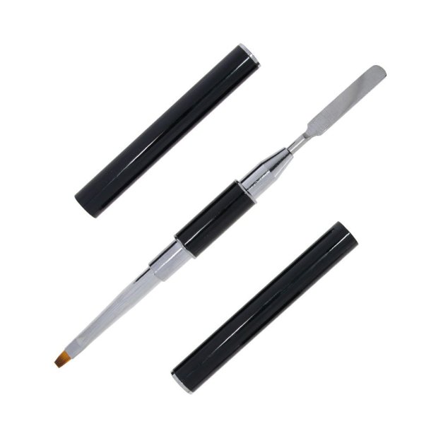Acrylic-Gel Brush &amp; Scoop DoubleSided - Medium Brush