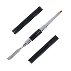 Acrylic-Gel Brush &amp; Scoop DoubleSided - Medium Brush