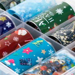 Christmas Nail Foil Box