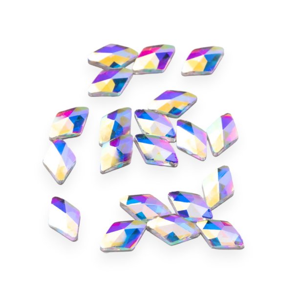 Crystal Diamonds Zirkoner 3D / 20 stk. Nr. 4