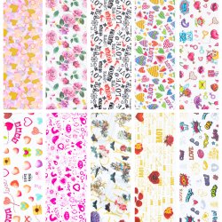 Nail Foil Love Box M209