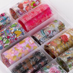 Nail Foil Love Box M209