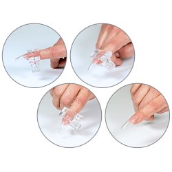 Press on tip - Stiletto lang 240 stk.