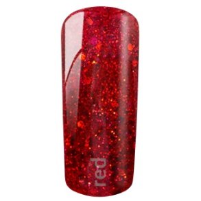 Acryl-Gel 30g Tube Glitter Red