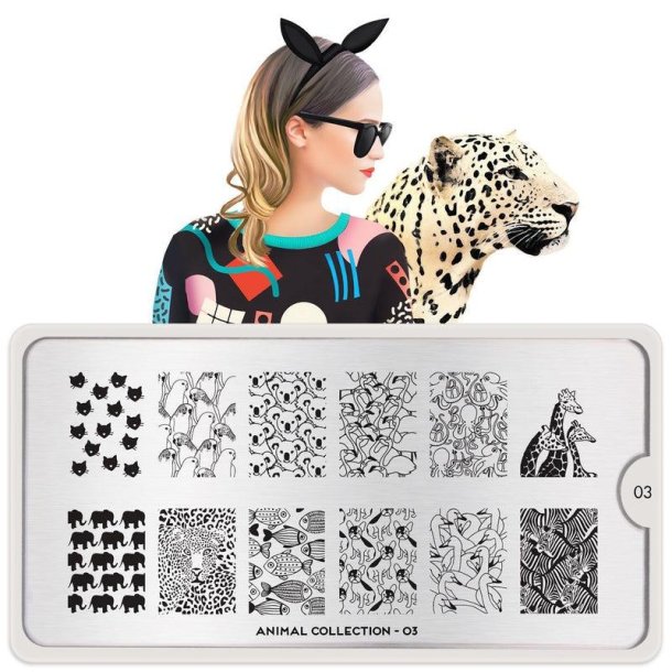 Animal Stamping Plate 03