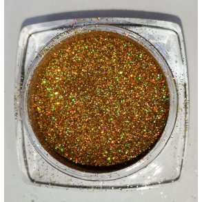 Nailart powder glitter 2 g. Holo Antik Guld