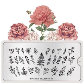 Botanical Stamping Plate 01