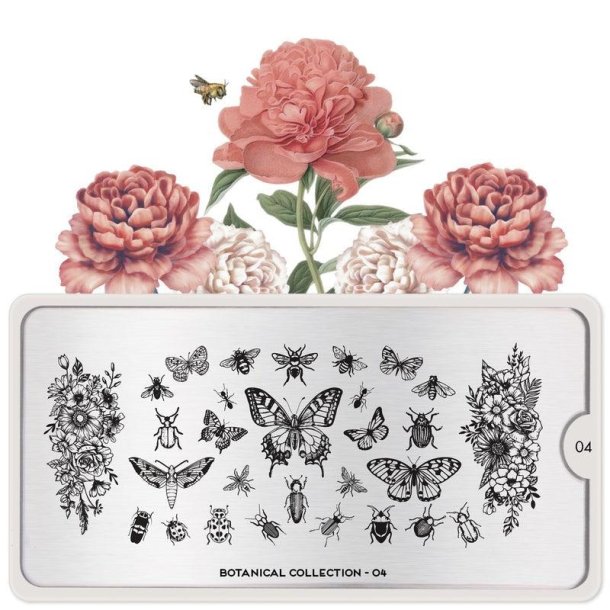 Botanical Stamping Plate 04