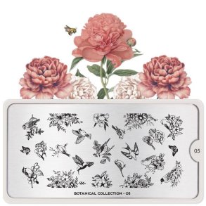 Botanical Stamping Plate 05