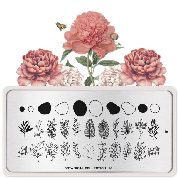 Botanical Stamping Plate 16