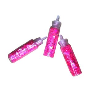 Broken Glass i flaske 1,5g - Pink