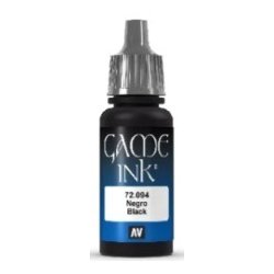 Game Color Ink Black - 18ml.