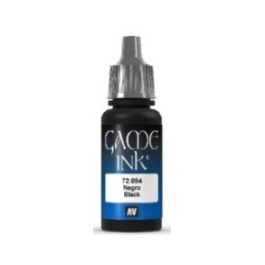 Game Color Ink Black - 18ml.